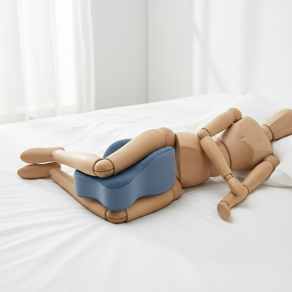 coussin entre les jambes
