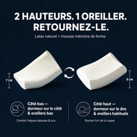 Oreiller en latex naturel
