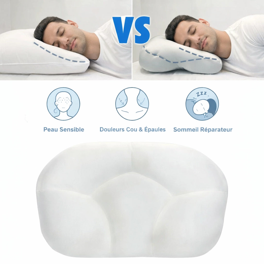 Oreiller sommeil grand confort