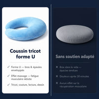 Coussin pour tricot