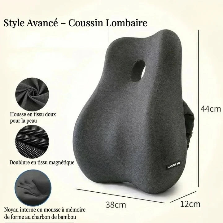 Coussin d’assise ergonomique premium