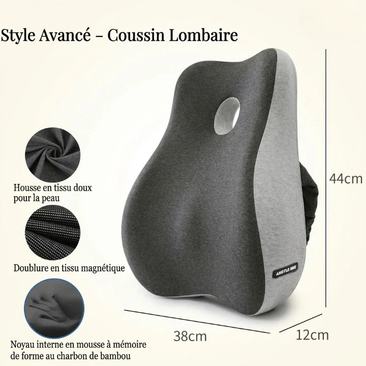 Coussin d’assise ergonomique premium