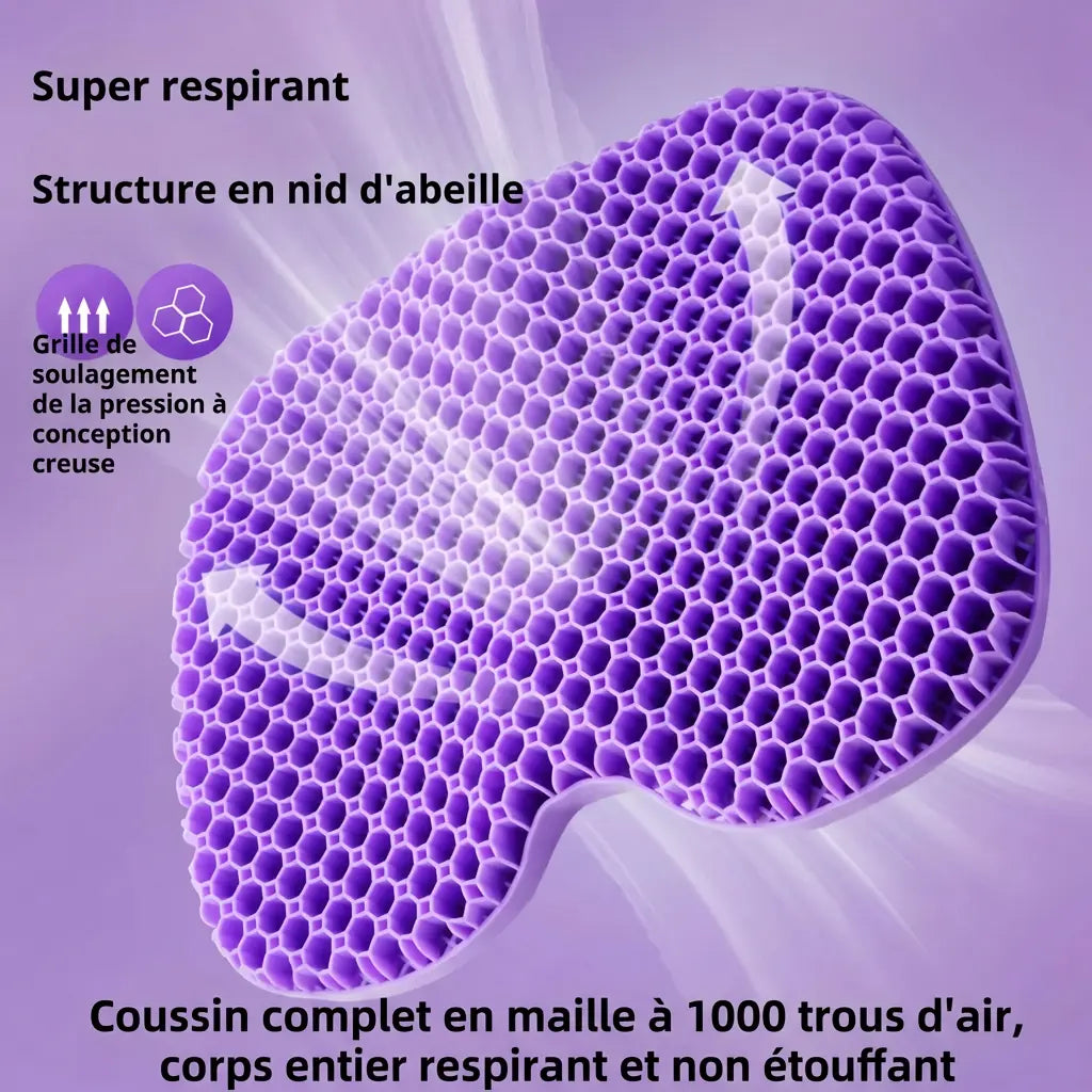 Coussin en gel alvéolé