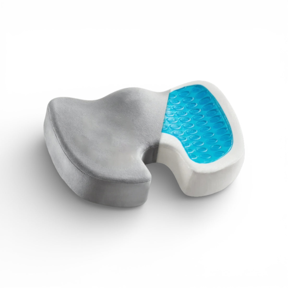 Coussin d'assise en gel pour réduire la pression au bureau ou en voiture