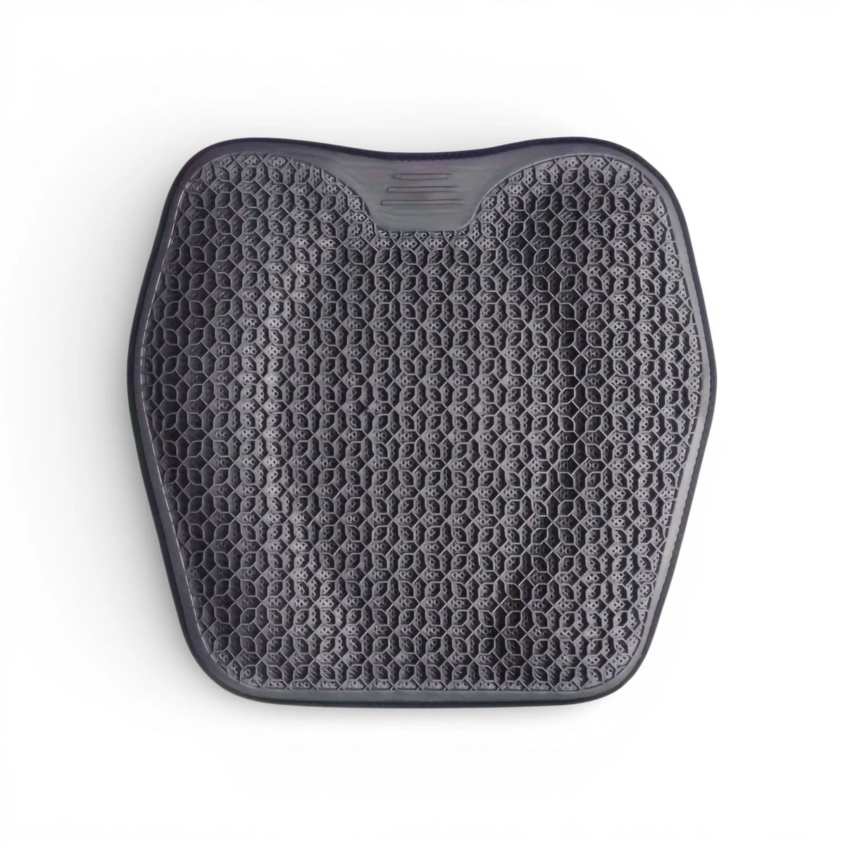 Coussin d'assise en gel noir respirant pour réduire la pression assise
