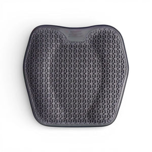 Coussin d'assise en gel noir respirant pour réduire la pression assise