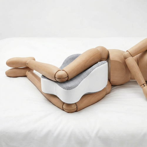 Coussin de genou blanc