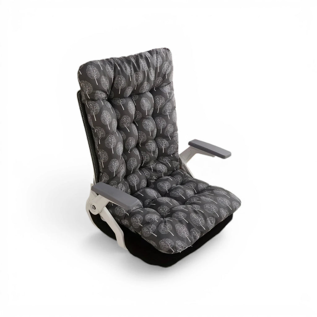 Coussin ergonomique avec dossier intégré pour soutien dorsal complet