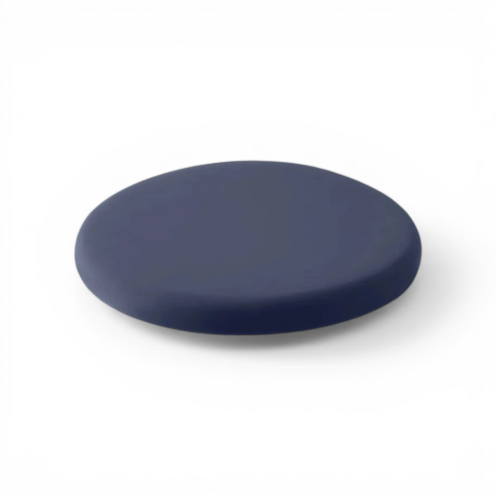 Coussin rond en mousse à mémoire de forme pour soutien polyvalent