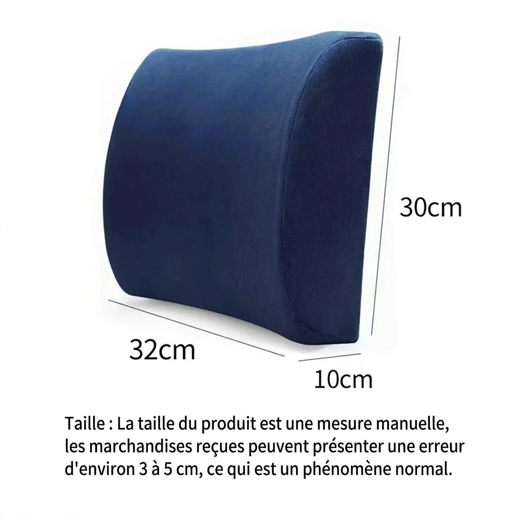 Coussin lombaire respirant