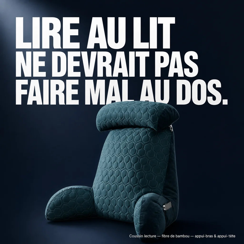 Coussin support pour lecture