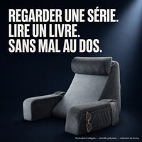 Coussin de lecture avec accoudoirs