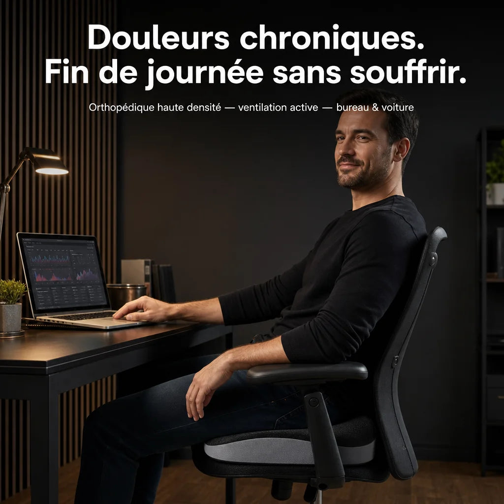 Coussin d'assise orthopédique