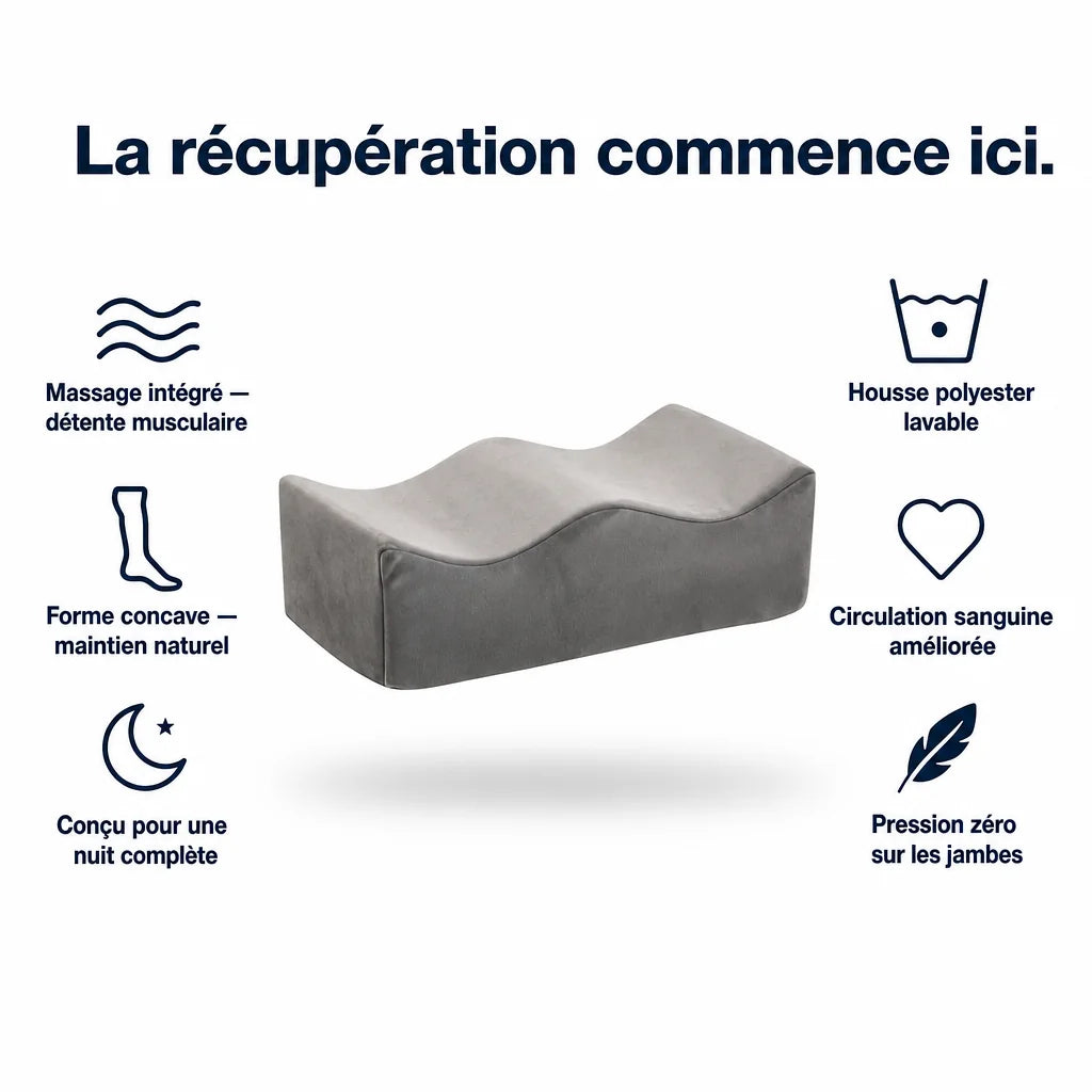 Coussin ergonomique jambe