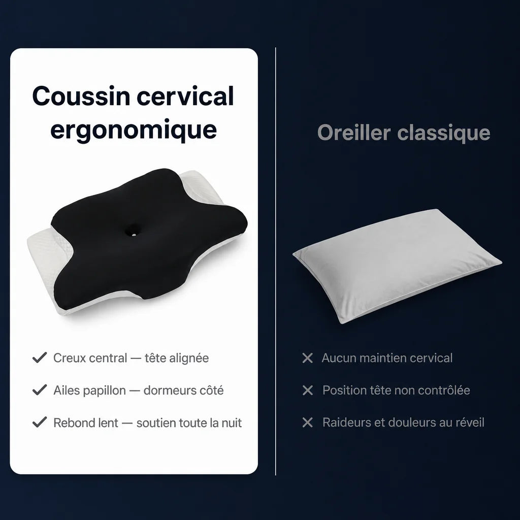 Coussin cervical pour dormir