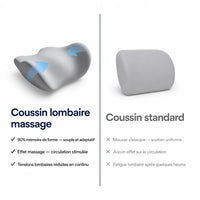 Coussin lombaire siège bureau