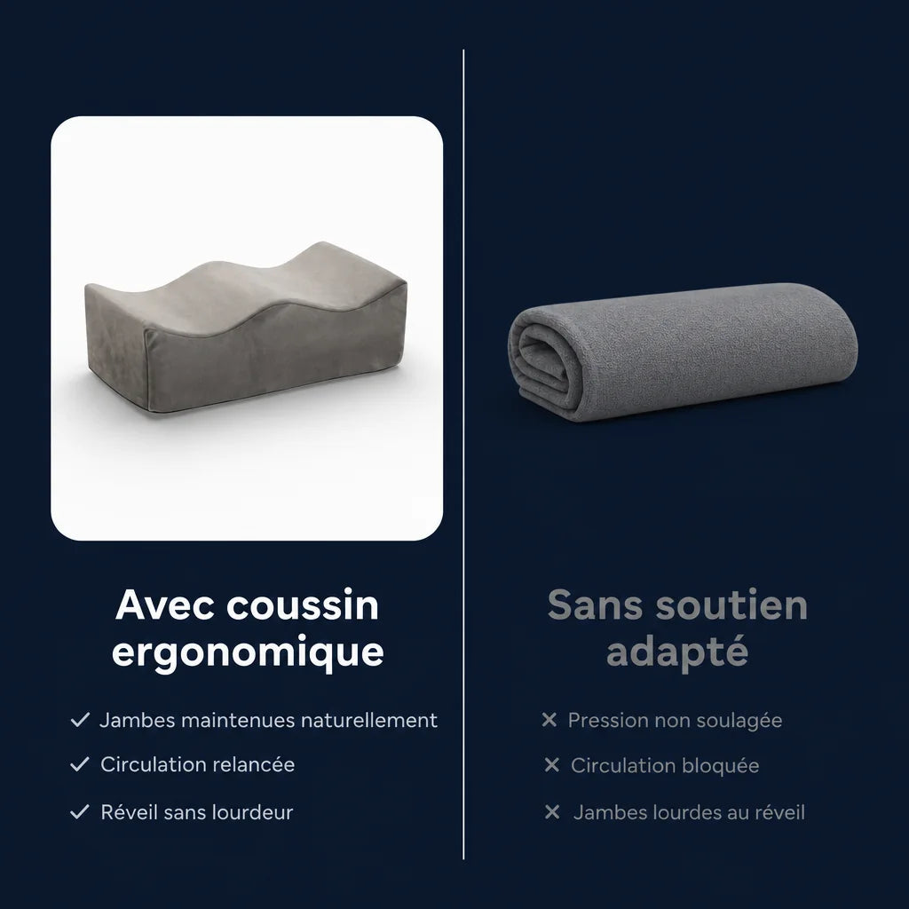 Coussin ergonomique jambe