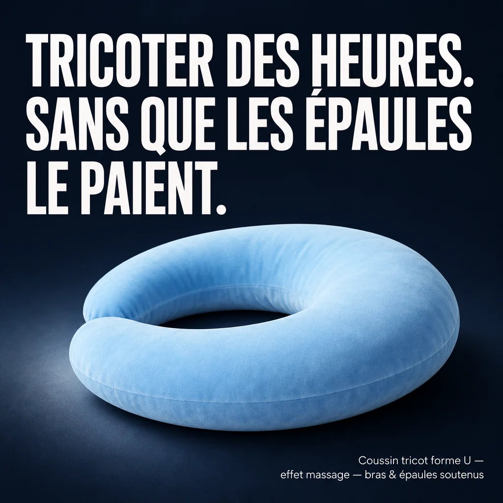 Coussin pour tricot