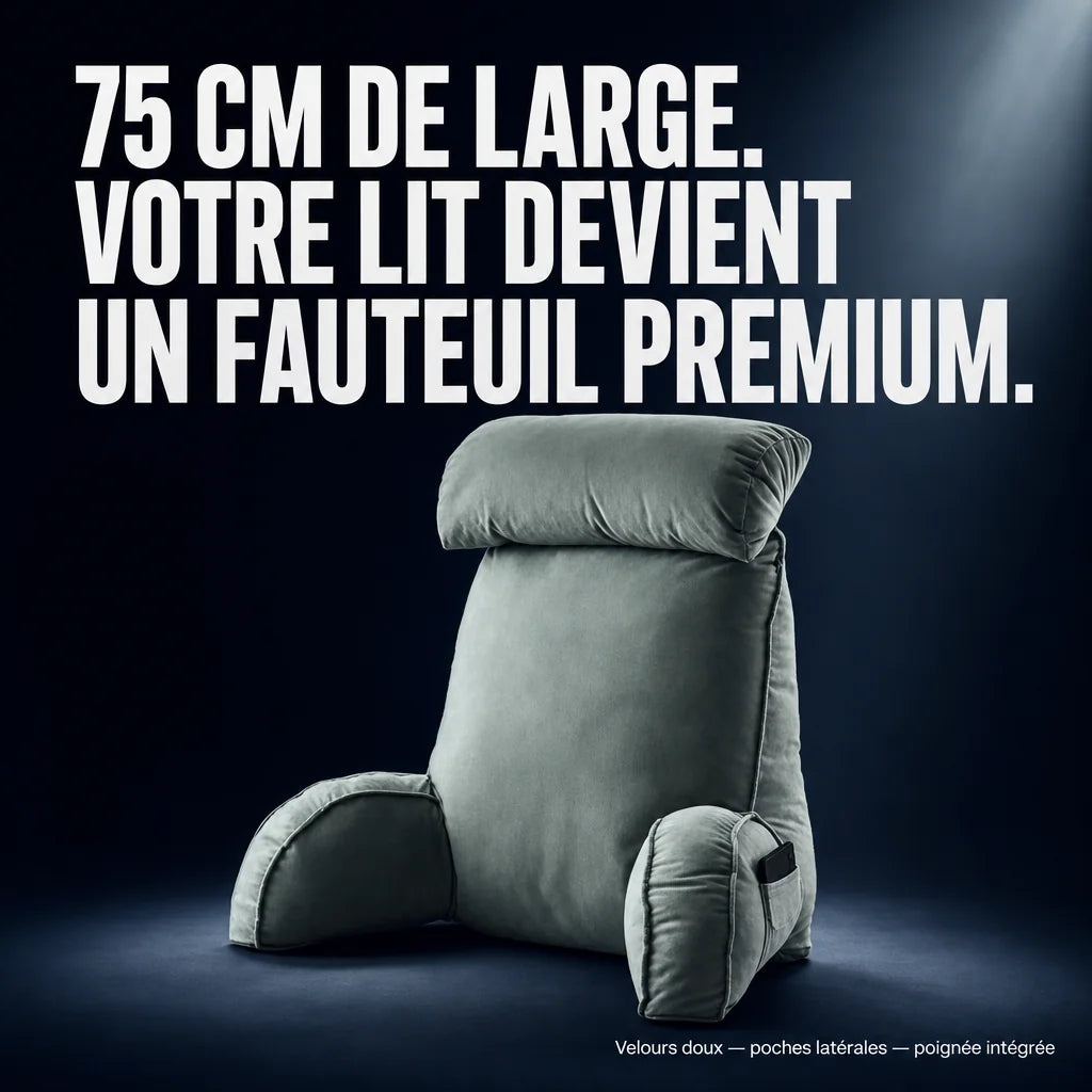 Coussin de lecture tête de lit