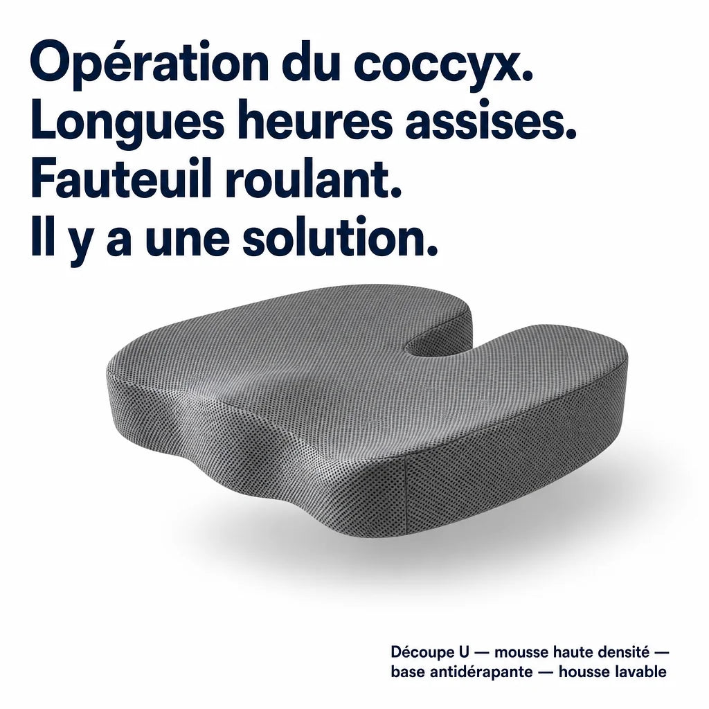 Coussin en u coccyx