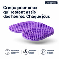 Coussin en gel alvéolé