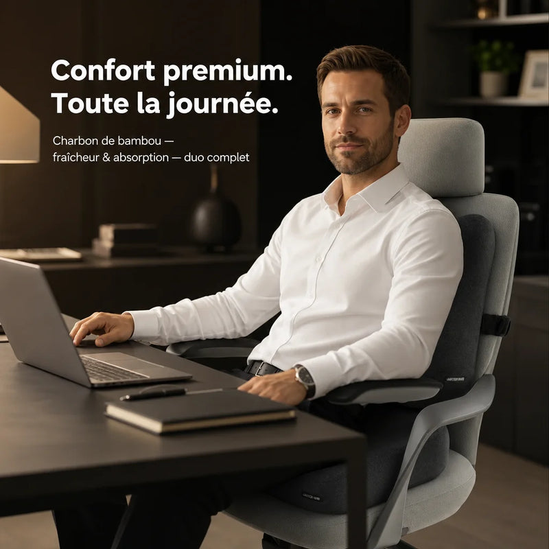 Coussin d’assise ergonomique premium