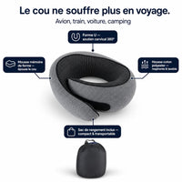 Oreiller de voyage ergonomique