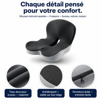 Coussin lombaire en mousse