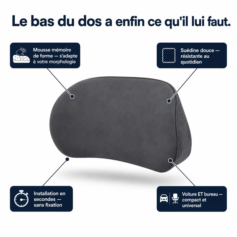 Coussin lombaire de voiture