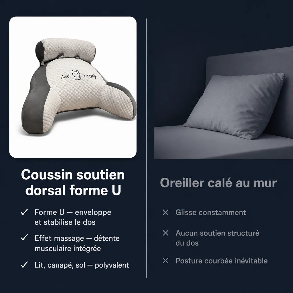 Coussin de soutien dorsal