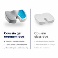 Coussin d'assise en gel