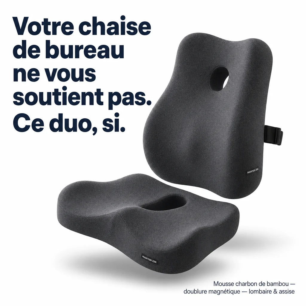 Coussin d’assise ergonomique premium