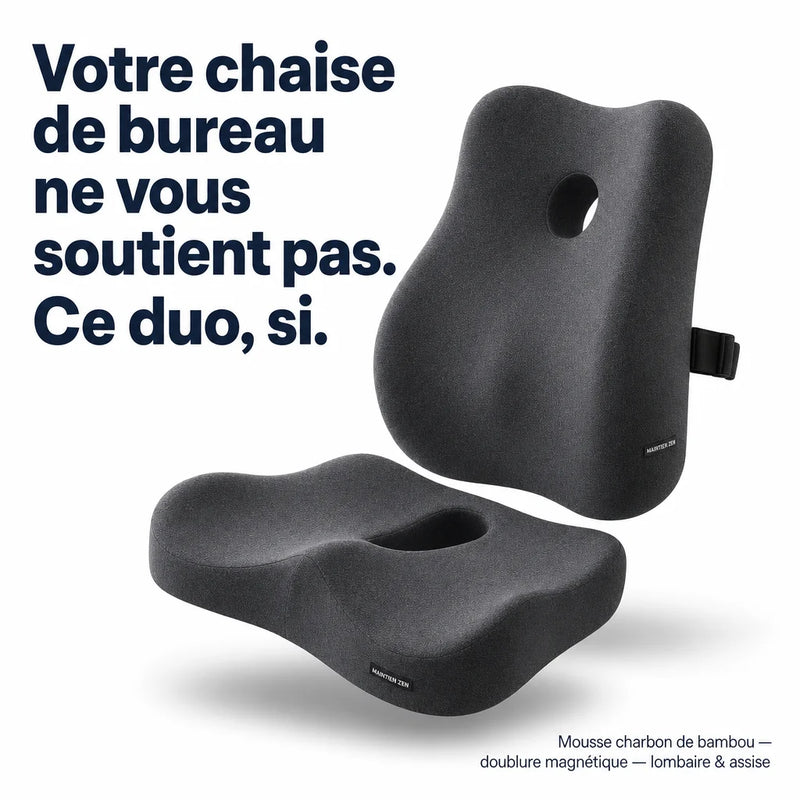 Coussin d’assise ergonomique premium
