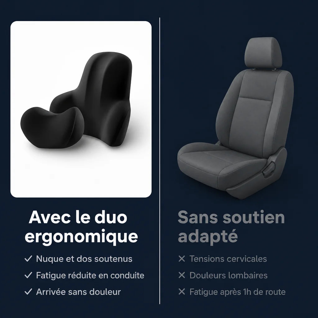 Coussin soutien voiture