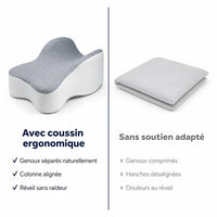 Coussin de genou blanc