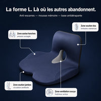 Coussin d’assise en L