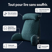 Coussin support pour lecture