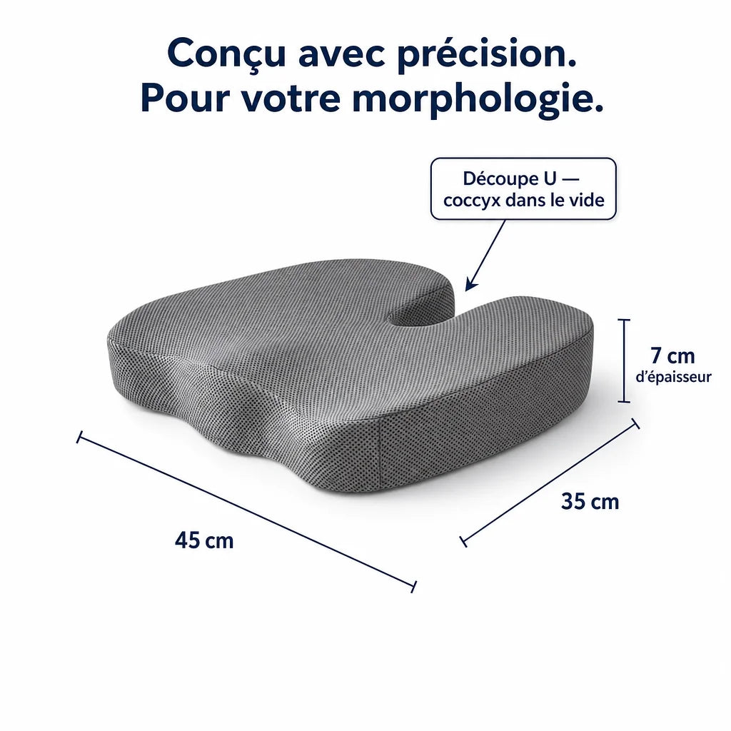 Coussin en u coccyx