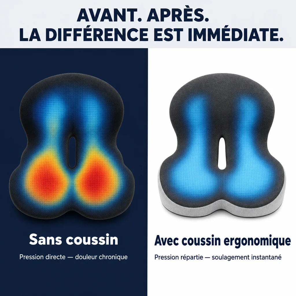 Coussin lombaire en mousse