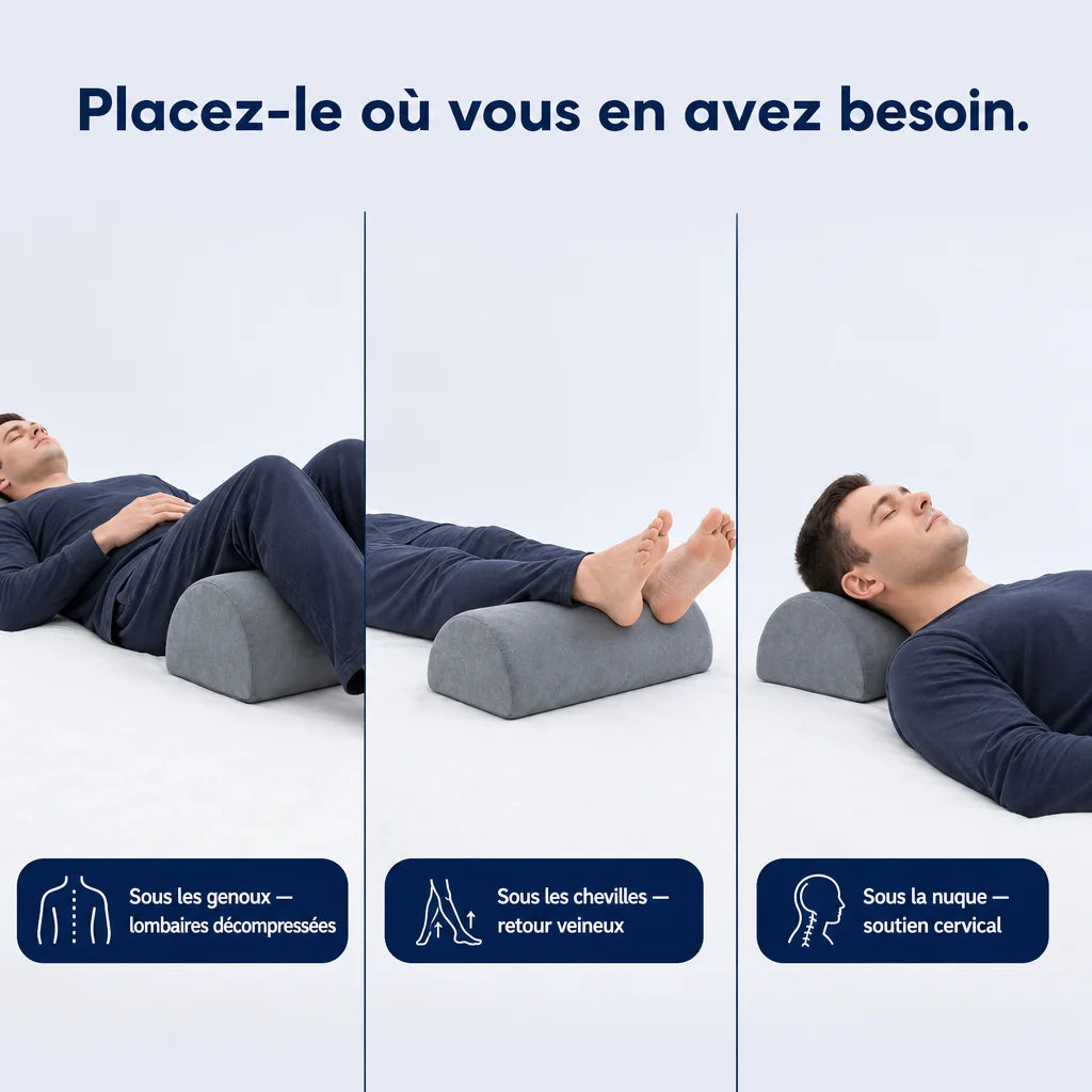 Coussin sous genoux
