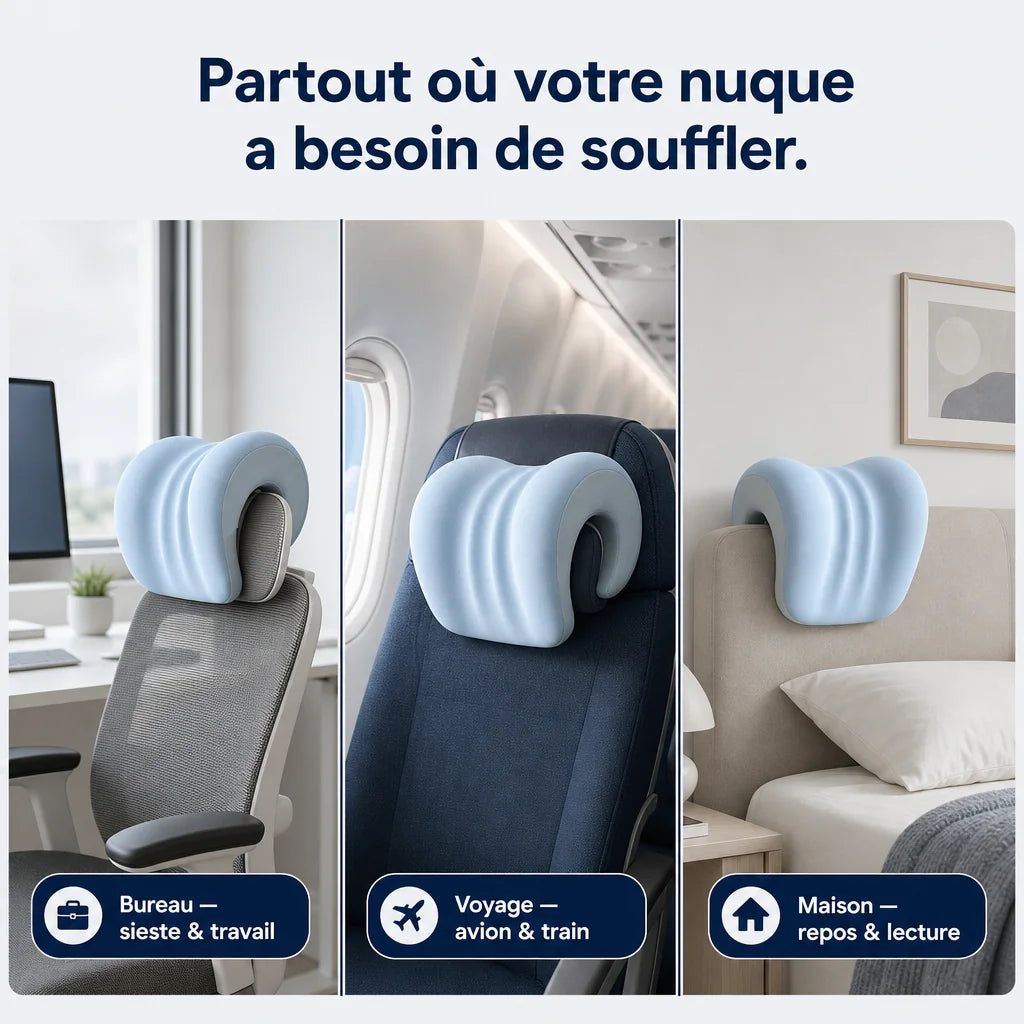 Coussin repose nuque pour fauteuil