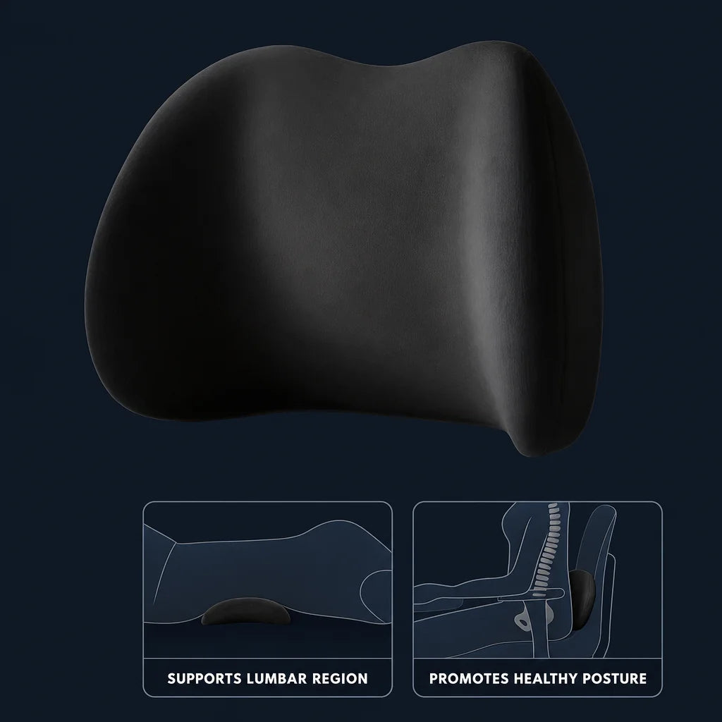 Coussin lombaire siège bureau