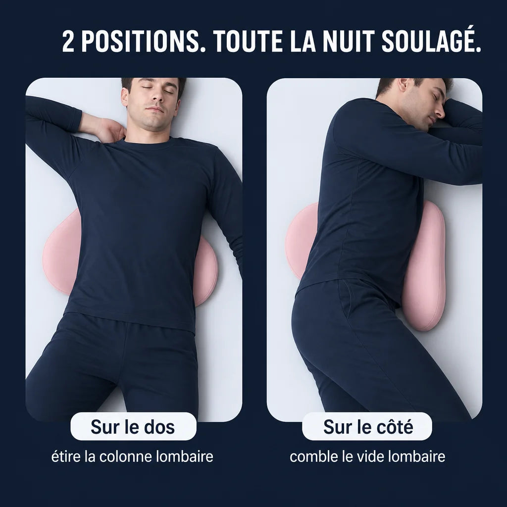 Coussin lombaire siège bureau