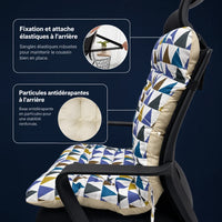 Coussin ergonomique avec dossier