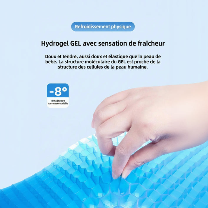 Coussin en gel alvéolé