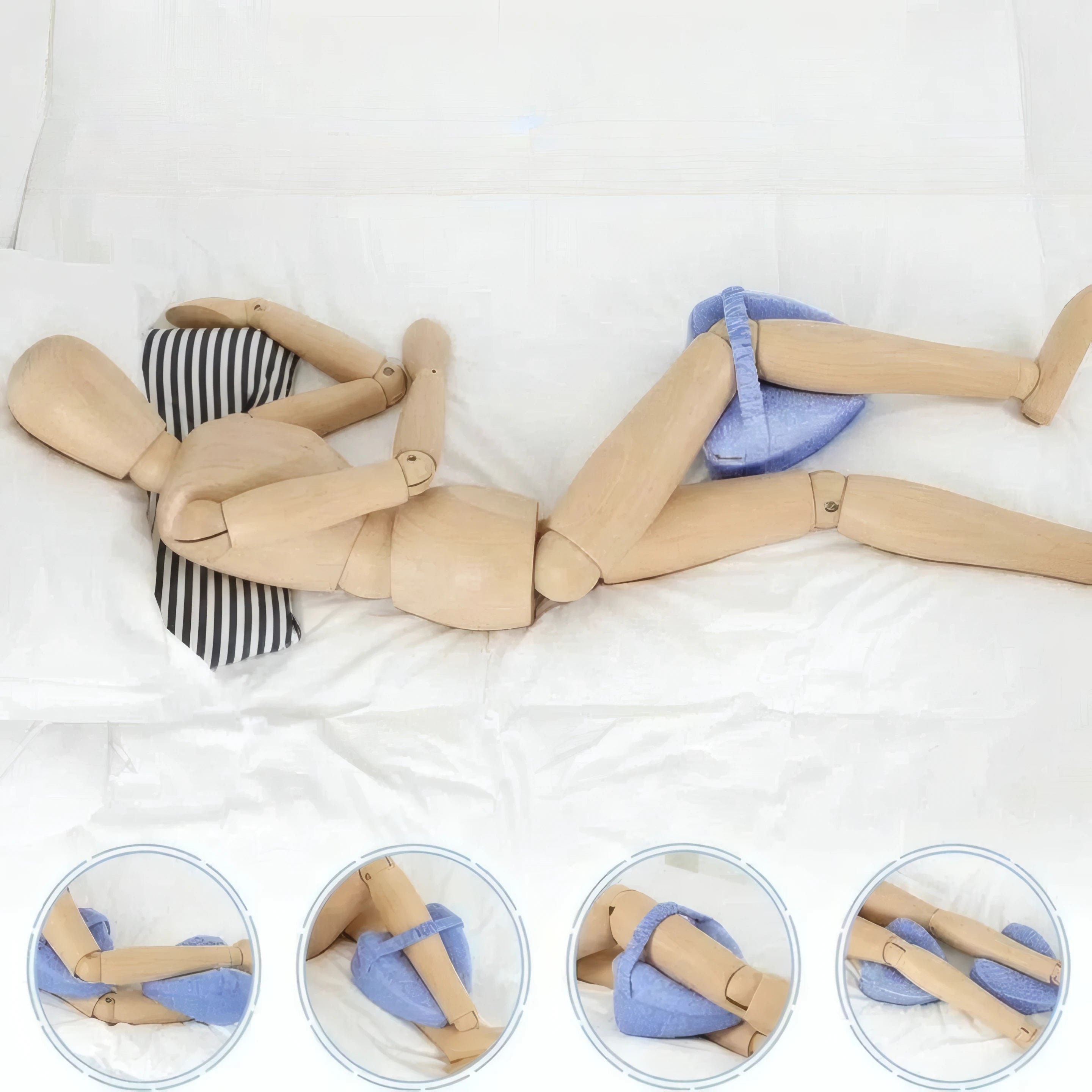 Coussin jambes ergonomique