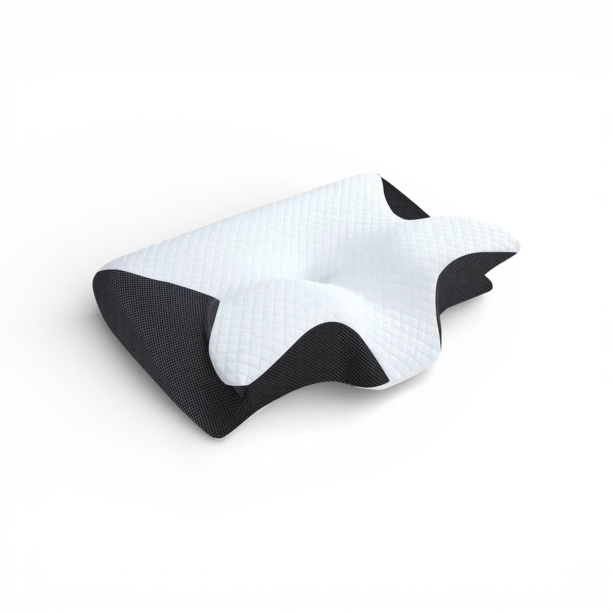 Oreiller cervical papillon à mémoire de forme pour soulager les douleurs du cou