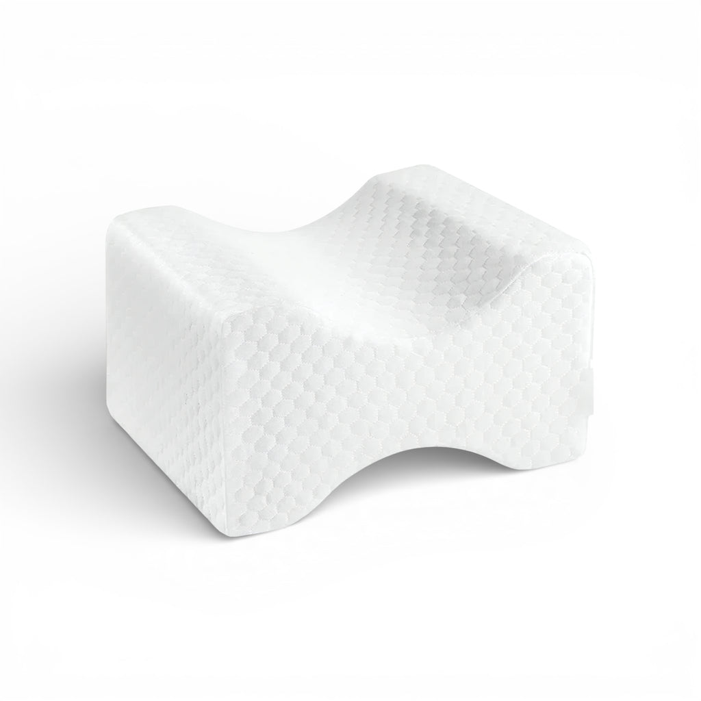 Oreiller de genou en mousse à mémoire de forme pour aligner les jambes