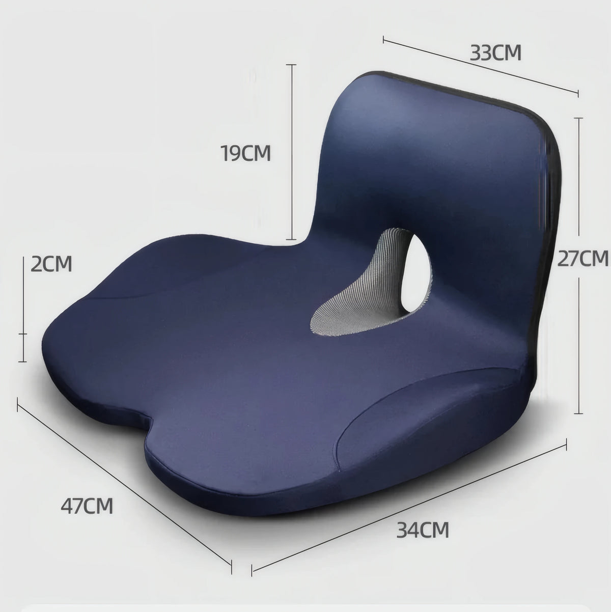 Coussin d’assise en L
