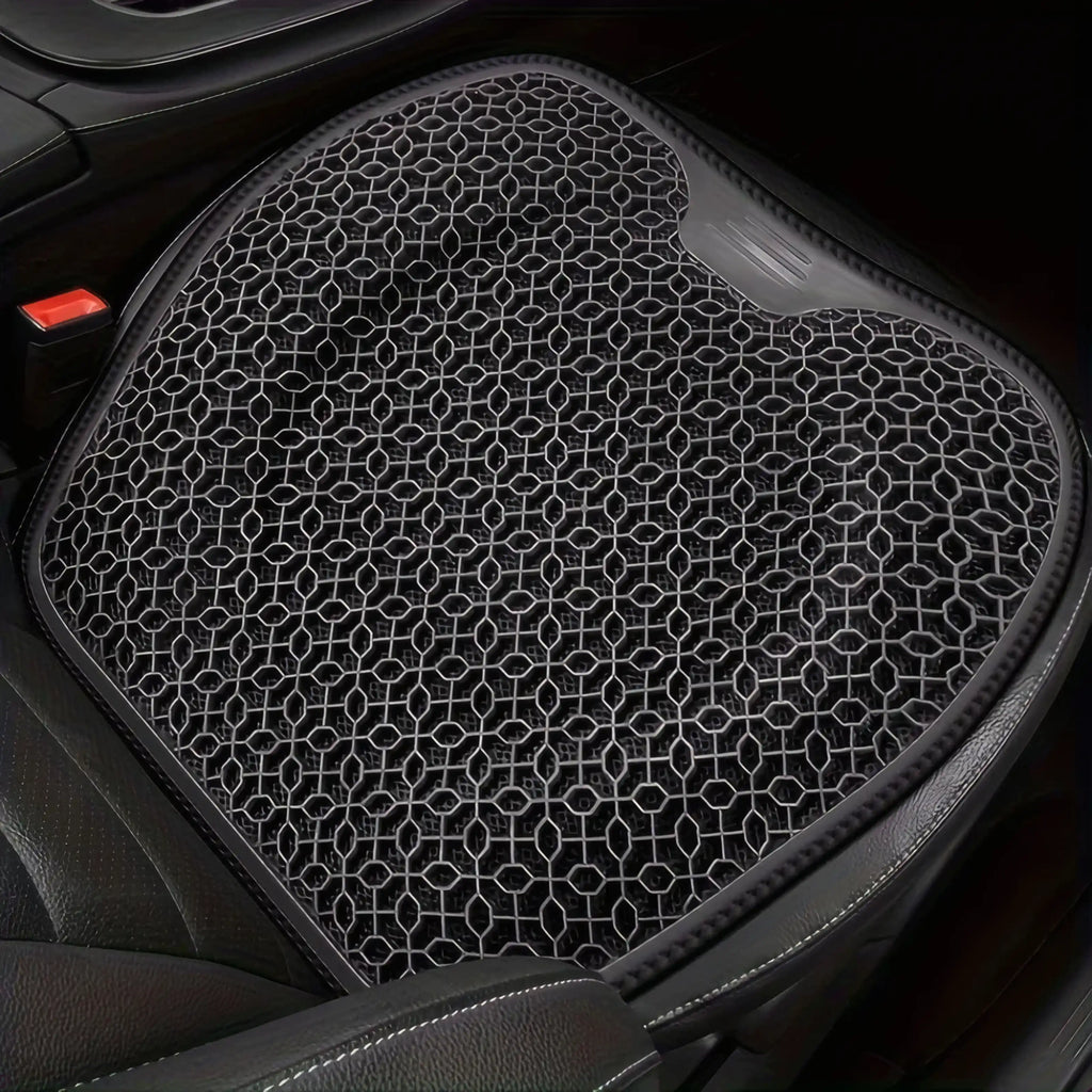Coussin d’assise en gel noir